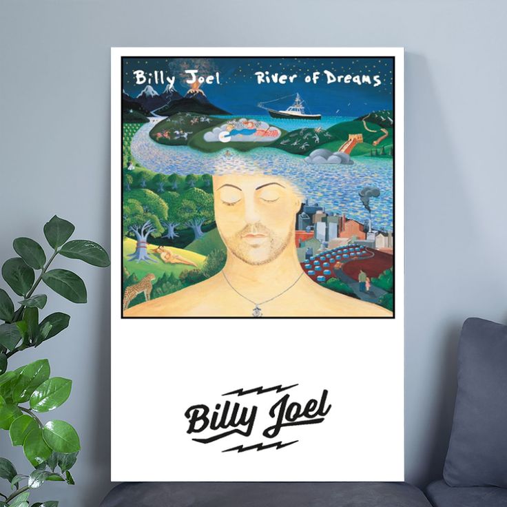 Billy Joel - River of Dreams Album Series Wall Poster Size 24''x36''