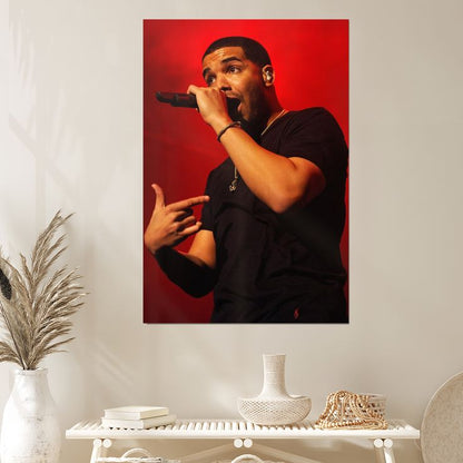 Drake Celebrity Wall Print Poster Size 24''x36''