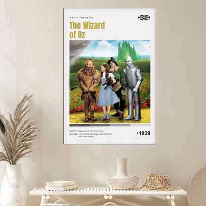 The Wizard Of Oz 1939 Classic Fantasy Dorothy Scarecrow Poster Size 24''x36''
