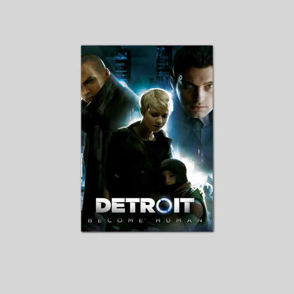 Detroit Become Human Video Game Wall Art Poster Size 24''x36''