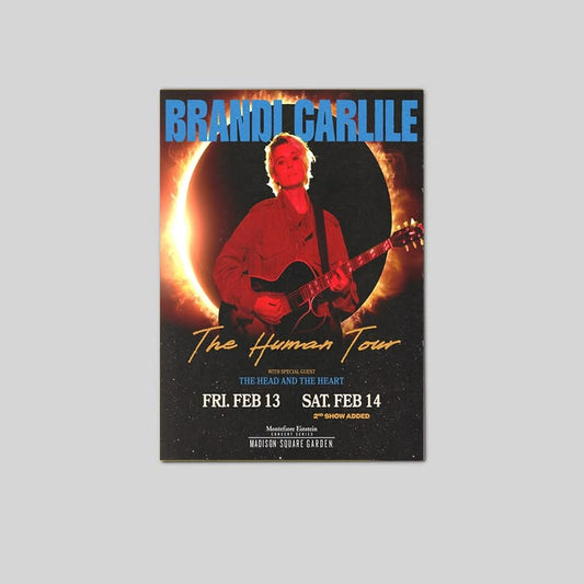 Brandi Carlile The Human Tour 2026 Poster Size 24''x36''