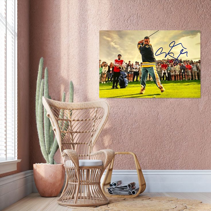 ADAM SANDLER HAPPY GILMORE SIGNED PHOTO AUTOGRAPH POSTER SIGNATURE Size 24''x36''
