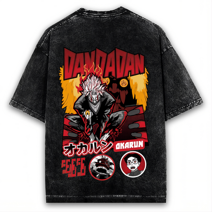 OKARUN "TRANSFORMATION" DANDADAN VINTAGE WASHED TEE