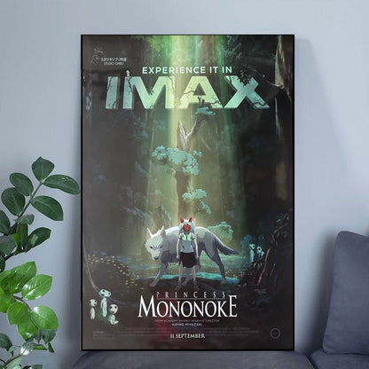 Princess Mononoke 2025 Movie Poster Size 24''x36''