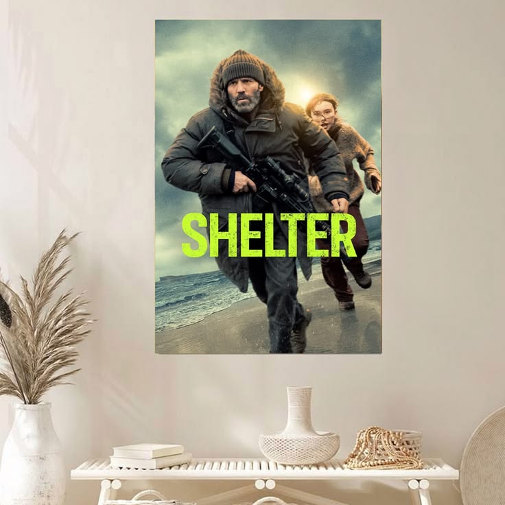 NEW SHELTER 2026 MOVIE POSTER WALL ART Poster Size 24''x36''