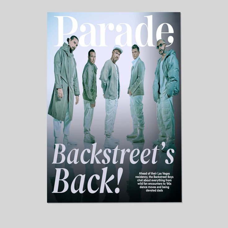 Backstreet Boys (2025) Parade Poster Print Size 24''x36''