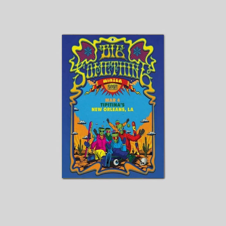 Big Something Poster New Orleans LA 2026 NOLA Concert Music Memorabilia Poster Size 24''x36''