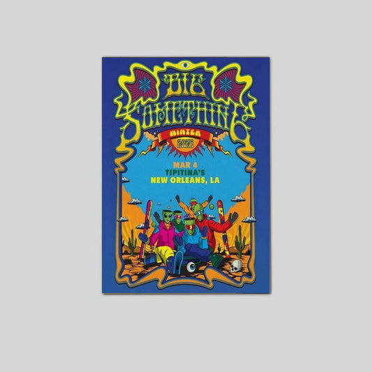 Big Something Poster New Orleans LA 2026 NOLA Concert Music Memorabilia Poster Size 24''x36''