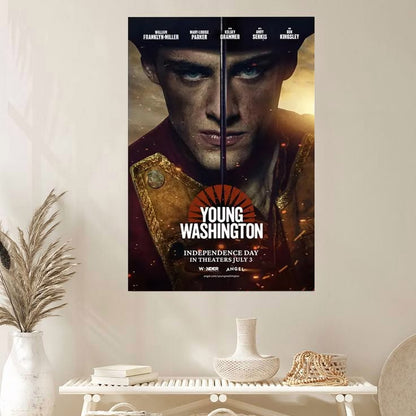 Young Washington 2026 Movie Poster Poster Size 24''x36''