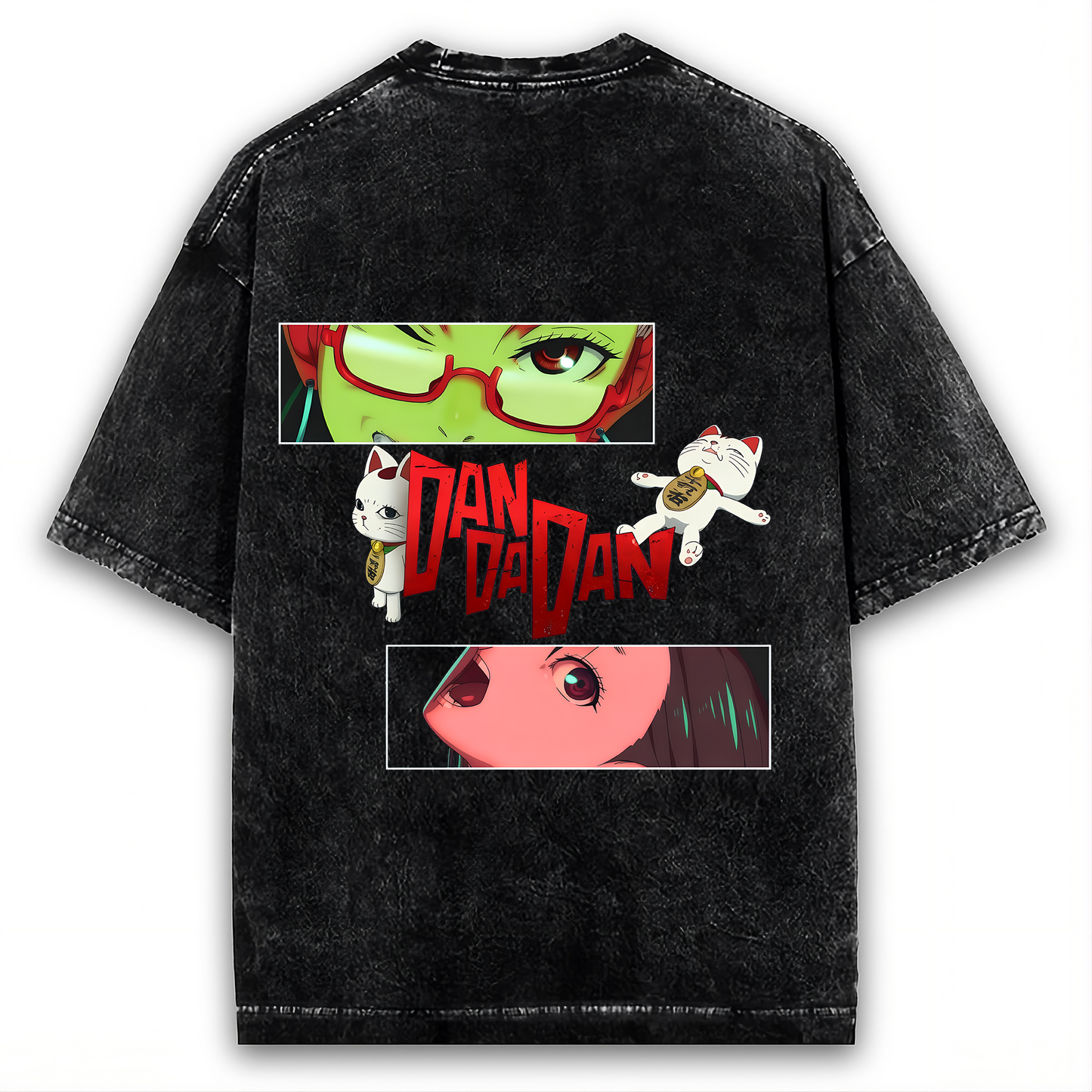 DANDADAN "MANGA EYES" PANELS VINTAGE WASHED TEE