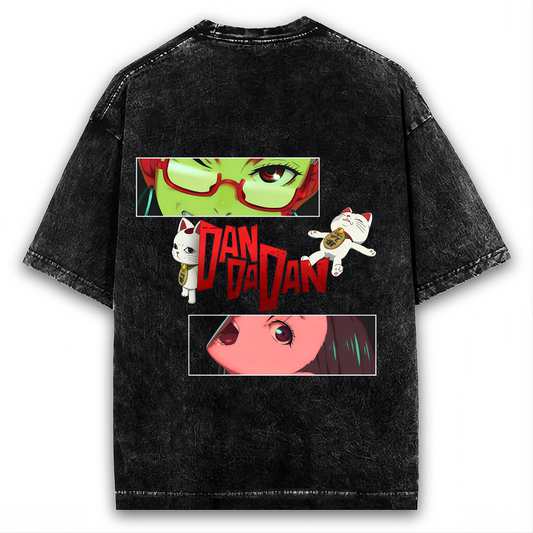 DANDADAN "MANGA EYES" PANELS VINTAGE WASHED TEE