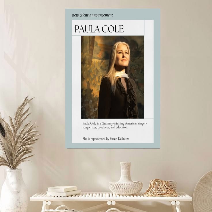 Paula Cole 2026 Poster Size 24''x36''