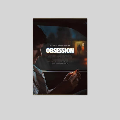 Obsession Movie Poster, Psychological Thriller and Cinematic 4 Pieces Movie Wall Art