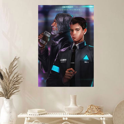 Detroit Become Human Video Game Home Decor Poster Size 24''x36''