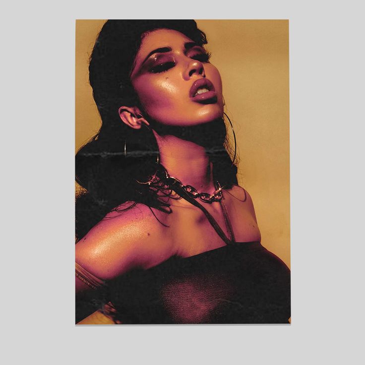 Kali Uchis Prdocer Singer And Songwriter Print Wall Home Decor Size 24''x36''