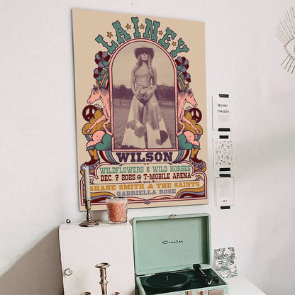 Tour 2025 Lainey Wilson Las Vegas Poster Size 24''x36''