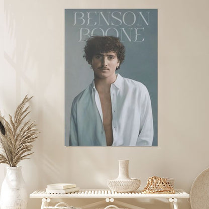 Benson Boone Canvas Poster Bedroom Decoration Aesthetic And Decor Poster For Bedroom Living Room Size 24''x36''