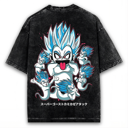 SUPER GHOST KAMIKAZE ATTACK DRAGON BALL Z WASHED TEE
