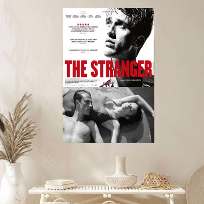 The Stranger 2026 Movie Poster Francois Ozon Crime Drama Film Wall Art Poster Size 24''x36''