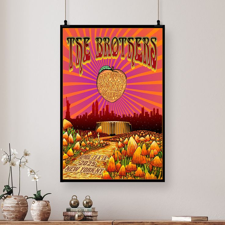 2025 The Brothers New York, NY Show Poster-Portrait - Poster Size 24''x36''