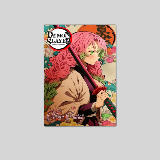 Mitsuri Kanroji Pink Aesthetic Demon Slayer High Quality Poster Size 24''x36''