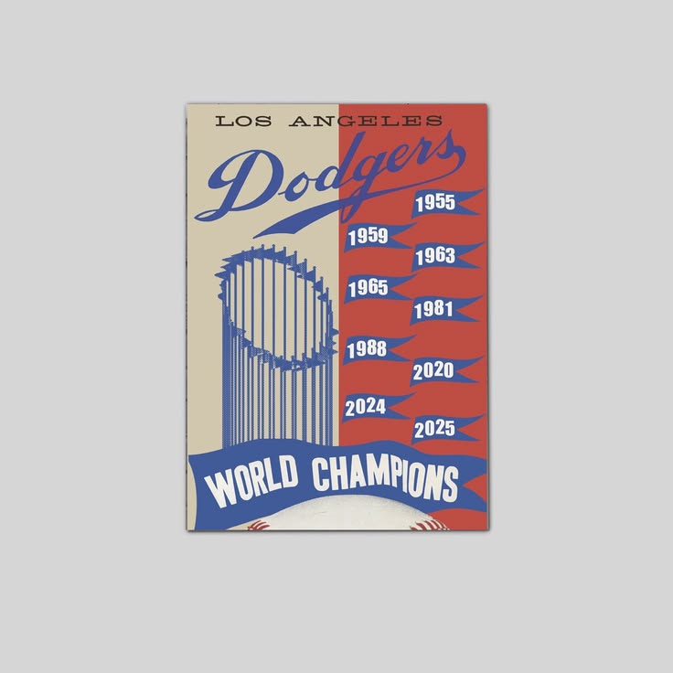 Los Angeles Dodgers 2025 Back to Freeman Ohtani World Series Champion Poster Size 24''x36''