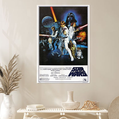 Star Wars IV One sheet Collector's Edition Wall Retro Style - Size 24''x36''