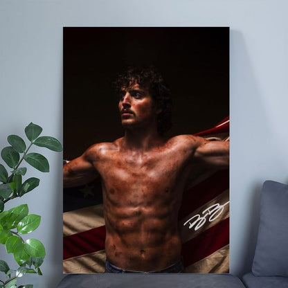 Benson Boone American Heart Music Album Cover Poster Wall Art Decor Canvas Wall Poster Size 24''x36''