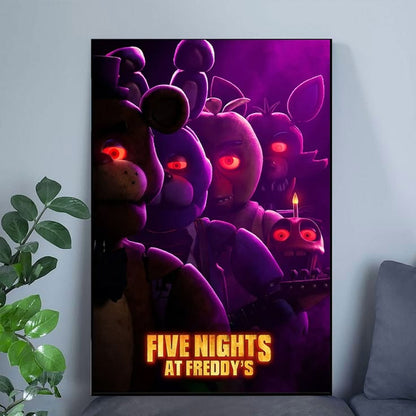 Five Nights at Freddy's Movie Poster High Quality Print Poster Size 24''x36''