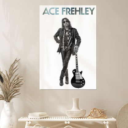 Music Poster Ace Frehley Rocker Poster Size 24''x36''