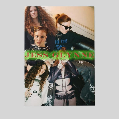 Jess Music Glynne Art Poster Retro Style - Size 24''x36''