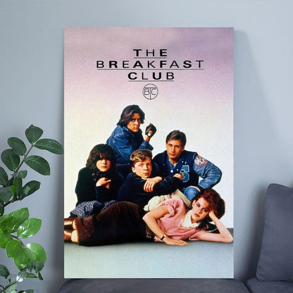 The Breakfast Club - One Sheet Wall Poster Retro Style - Size 24''x36''