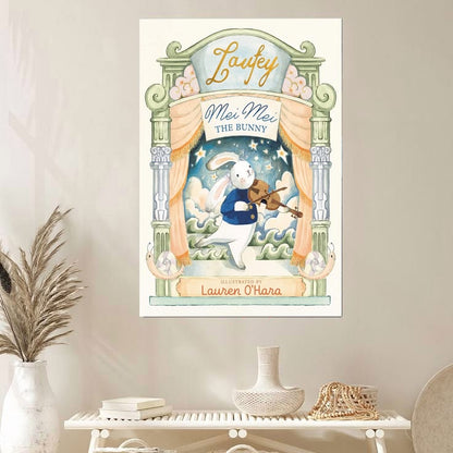 Laufey Mei Mei The Bunny Poster Full Size 24''x36''
