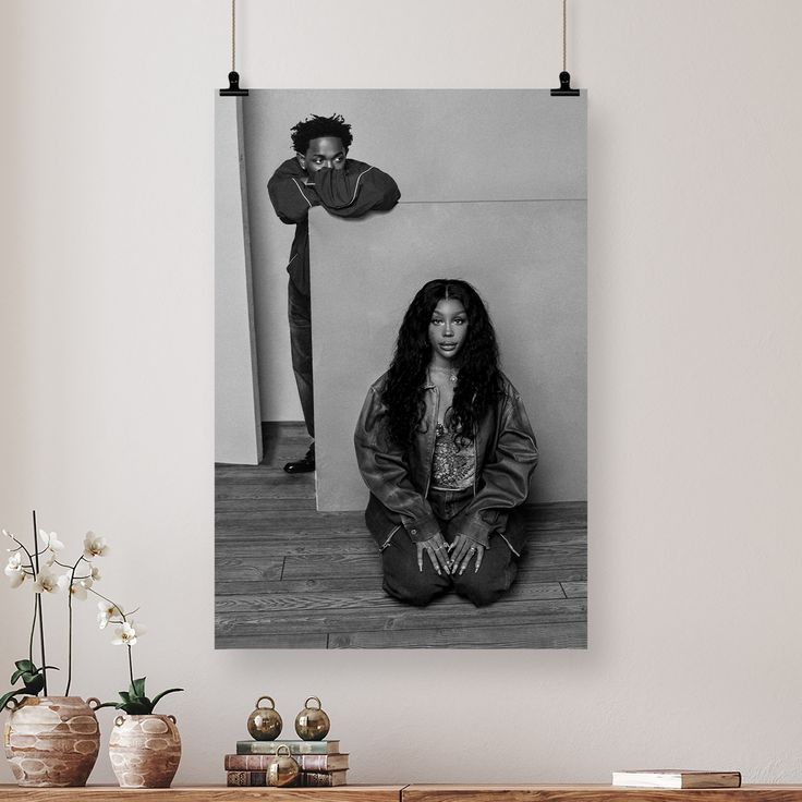 Music Duo Poster - Iconic Hip-Hop and R&B Wall Art, Stylish Print for Fans, Perfect for Bedroom, Studio Size 24''x36''