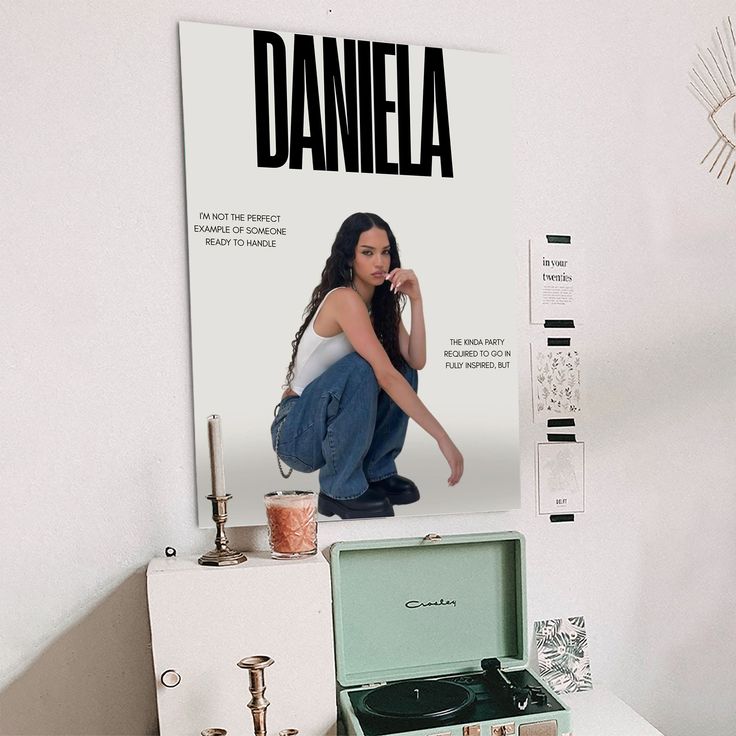 Daniela KATSEYE poster Size 24''x36'