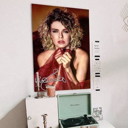 Music Poster - Kim Wilde 80s 90s Retro Style - Size 24x36
