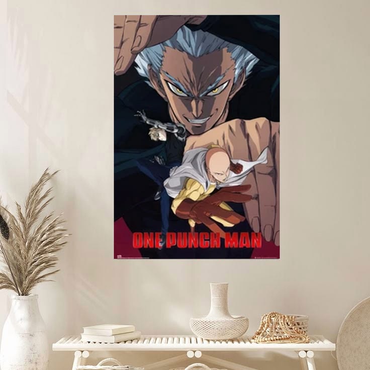 One Punch Man Anime Poster