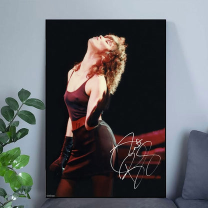 Pat Benatar Poster, Live From Earth On Stage 1983  Poster Size 24''x36''