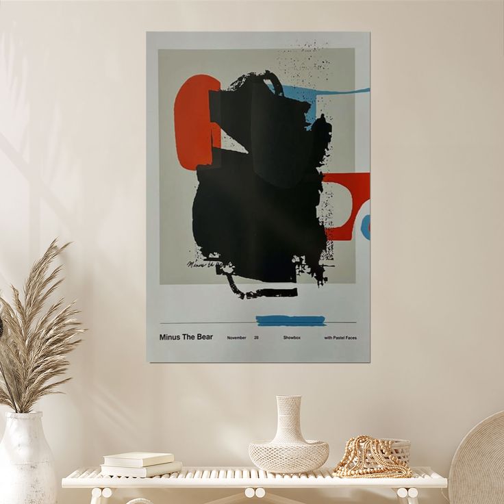 Minus the Bear in Seattle Tour November 28th 2025 Poster Size 24''x36''