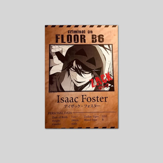 Satsuriku no Tenshi Angels Of Death Anime Wall Poster Scroll Room Decor Poster Size 24''x36''