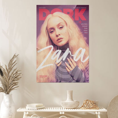 Music Poster - Zara Larsson Poster - Vintage Style - Size 24x36
