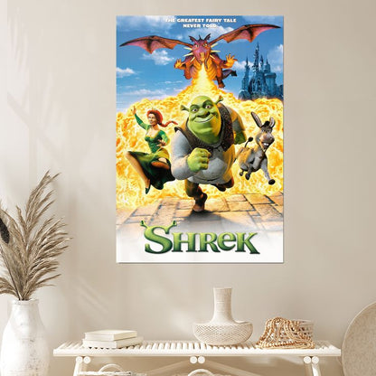 Shrek Movie Poster Print Size 24''x36''