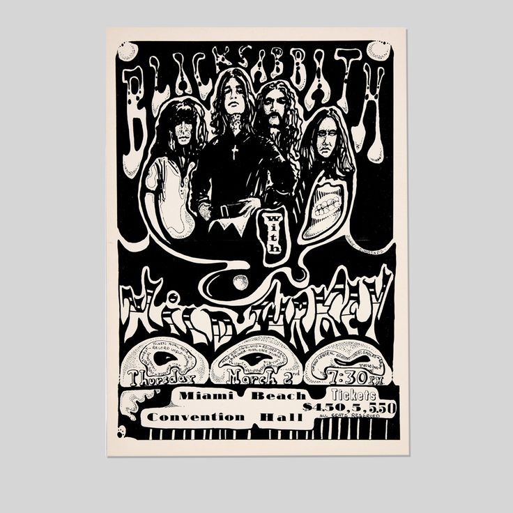 Music Poster- Black Sabbath The Final Show 2025 Poster - Ozzy Osbourne - Vintage Style - Size 24x36