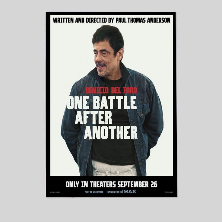One Battle After Another 2025 Movie Poster Size 24''x36''