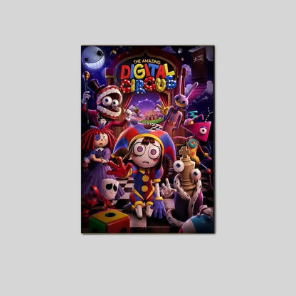 The Amazing Digital Circus 4 Poster, Anime Wall Art Decor, Unframed Anime Wall Decor