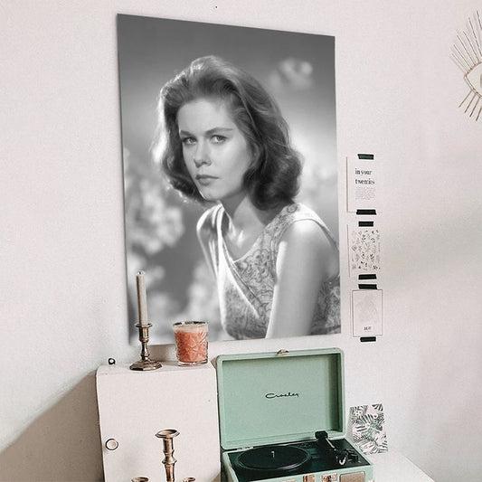 Elizabeth Montgomery Studio Portrait Circa 1963 Vintage Photo  Size 24''x36''