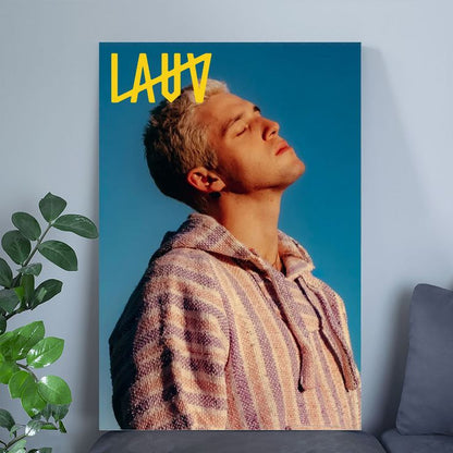 Music Poster- Lauv Singer - Vintage Style - Size 24x36