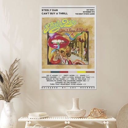 Steely Dan - Can't Buy A Thrill Canvas Poster Bedroom Decoration Landscape Office Size 24''x36''