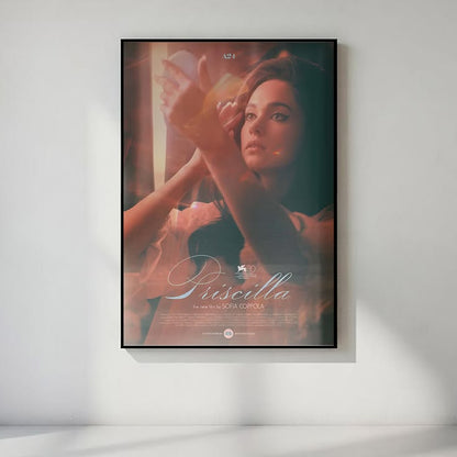 Priscilla A24 Sofia Coppola Movie Film Art Poster