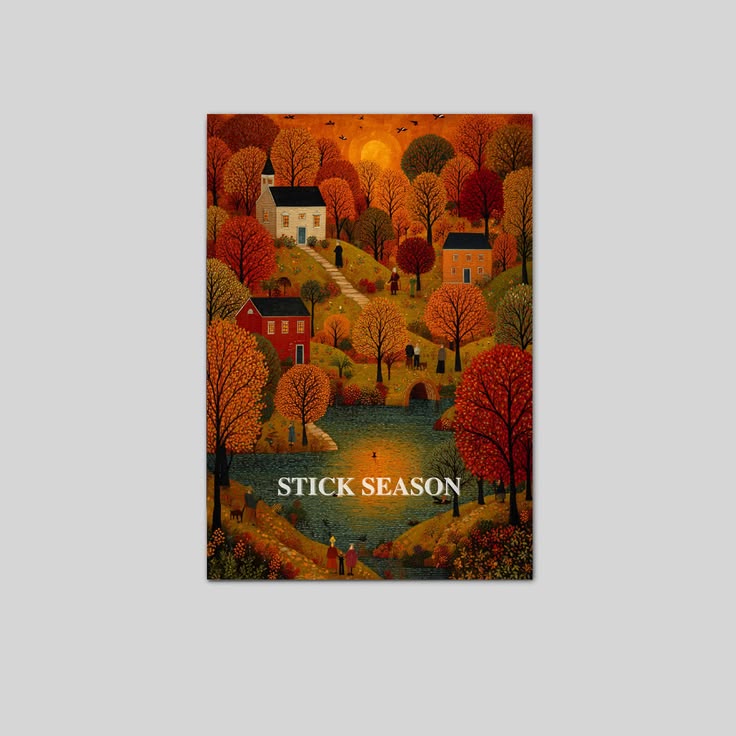 Noah Kahan “Stick Season” Inspired Poster Full Size 24''x36''